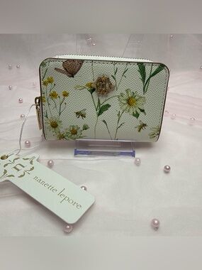 Nanette Lepore Sofie Small Wallet- Sanctuary Garden 🪴